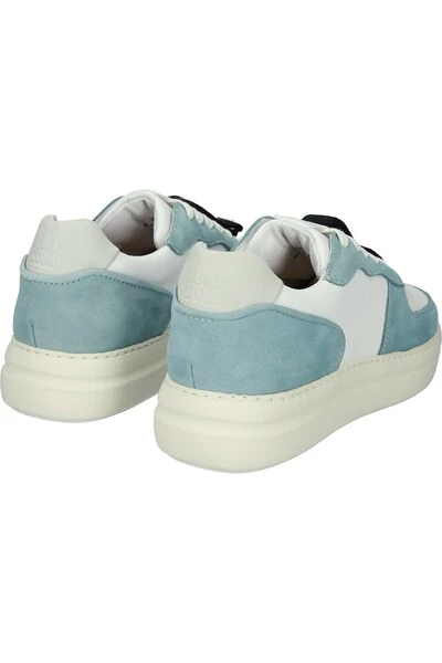 Blackstone Sneakers VL27 WHITE LIGHT BLUE - LOW SNEAKER White 4 Blackstone Sneakers VL27 WHITE LIGHT BLUE - LOW SNEAKER White - Afbeelding 4