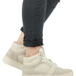Blackstone Sneakers XW42 BEIGE - HIGH TOP SNEAKER Beige