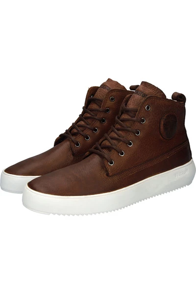 Blackstone Sneakers ASPEN - YG25 HIGH-SNEAKER Brown 3 Blackstone Sneakers ASPEN - YG25 HIGH-SNEAKER Brown - Afbeelding 3