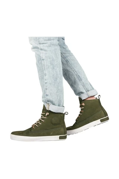 Blackstone Nette Schoenen AM02 BOTTLE GREEN - ORIGINAL 6'' BOOTS Green 4 Blackstone Nette Schoenen AM02 BOTTLE GREEN - ORIGINAL 6'' BOOTS Green - Afbeelding 4
