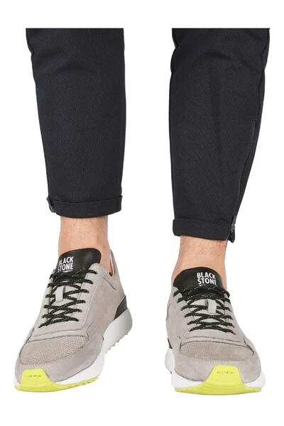 Blackstone Sneakers TG02 SILVER SCONCE - LOW FASHION RUNNER Gray 5 Blackstone Sneakers TG02 SILVER SCONCE - LOW FASHION RUNNER Gray - Afbeelding 5