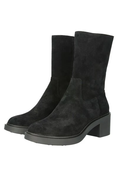 Blackstone Enkellaarsjes WL37 BLACK - SUEDE WOMENS BOOT Black 4 Blackstone Enkellaarsjes WL37 BLACK - SUEDE WOMENS BOOT Black - Afbeelding 4