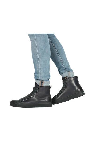 Blackstone Sneakers WG64 TOTAL ECLIPSE - HIGH SNEAKER Blue 6 Blackstone Sneakers WG64 TOTAL ECLIPSE - HIGH SNEAKER Blue - Afbeelding 6