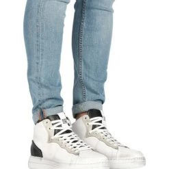 Blackstone Sneakers WG88 WHITE BLACK - HIGH SNEAKER White