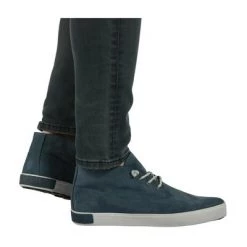 Blackstone Sneakers BM25 JEANS - MID SNEAKER Blue -Blackstone Winkel 1421cd105419c53d61f7a104f33e048f