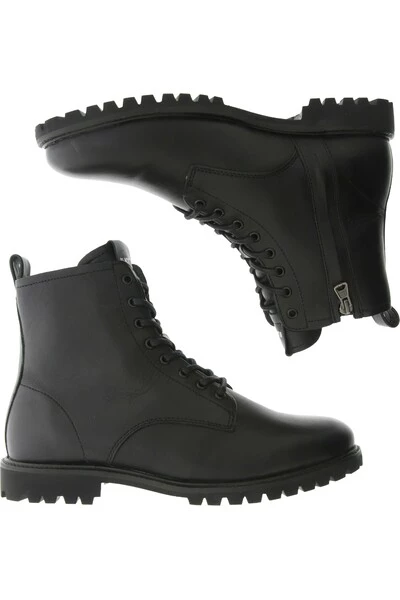 Blackstone Nette Schoenen SG49 BLACK - LACE UP BOOT - FUR Black 2 Blackstone Nette Schoenen SG49 BLACK - LACE UP BOOT - FUR Black - Afbeelding 2