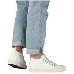 Blackstone Sneakers VL62 WHITE - MID-TOP SNEAKER White -Blackstone Winkel 19297b23cdee0eea1ee230760b24af43