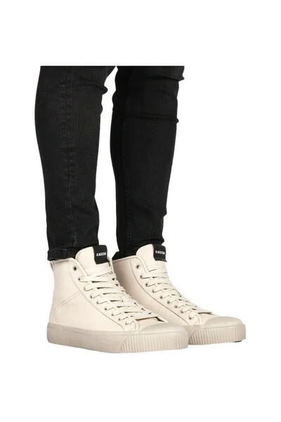 Blackstone Sneakers WG64 OFF WHITE - HIGH SNEAKER Beige 1 Blackstone Sneakers WG64 OFF WHITE - HIGH SNEAKER Beige