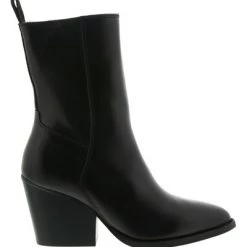 Blackstone Enkellaarsjes WL75 BLACK - ZIPPER BOOT Black