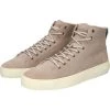Blackstone Sneakers DYLAN - YG20 WEATHERED TEAK - HIGH SNEAKER - FUR Beige