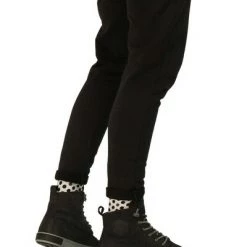 Blackstone Nette Schoenen GM06 ASPHALT - ORIGINAL 6'' BOOTS - FUR Black