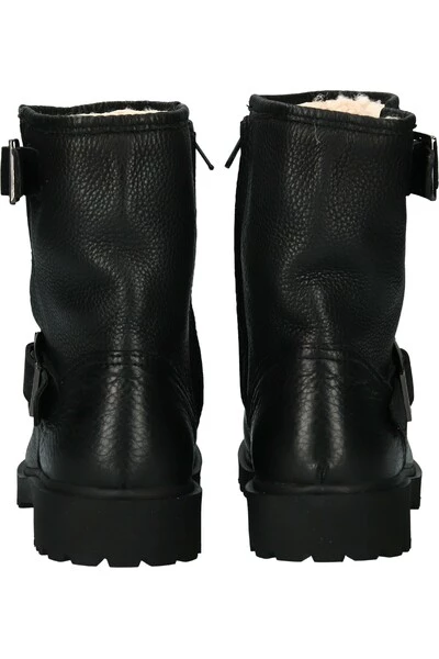 Blackstone Enkellaarsjes WL01 BLACK - WOMENS BOOT - FUR Black 4 Blackstone Enkellaarsjes WL01 BLACK - WOMENS BOOT - FUR Black - Afbeelding 4