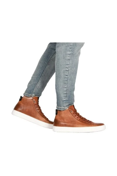 Blackstone Sneakers VG06 CUOIO - MID-TOP SNEAKER Brown 5 Blackstone Sneakers VG06 CUOIO - MID-TOP SNEAKER Brown - Afbeelding 5