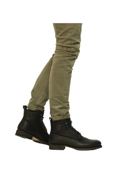 Blackstone Nette Schoenen GM09 BLACK - HIGH LACE UP BOOTS Black 3 Blackstone Nette Schoenen GM09 BLACK - HIGH LACE UP BOOTS Black - Afbeelding 3