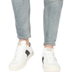 Blackstone Sneakers VG09 WHITE NAVY - LOW Sneaker White -Blackstone Winkel 277f1025bf9a8517053ab0bbd558eb00