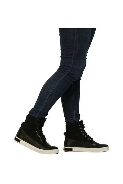 Blackstone Veterschoenen QL46 BLACK - HIGH SNEAKER - FUR Black 6 Blackstone Veterschoenen QL46 BLACK - HIGH SNEAKER - FUR Black - Afbeelding 6