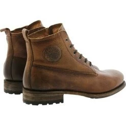 Blackstone Nette Schoenen GM09 OLD YELLOW - HIGH LACE UP BOOTS Brown