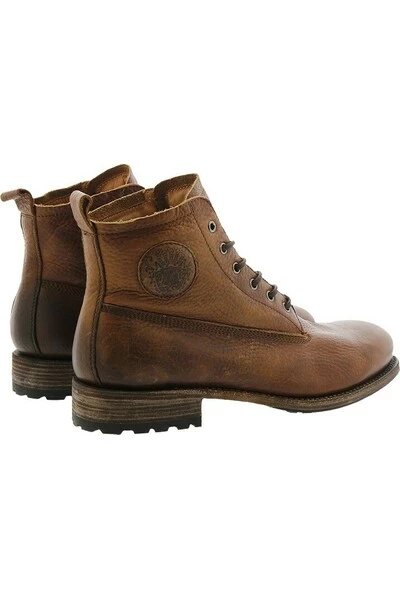 Blackstone Nette Schoenen GM09 OLD YELLOW - HIGH LACE UP BOOTS Brown 1 Blackstone Nette Schoenen GM09 OLD YELLOW - HIGH LACE UP BOOTS Brown