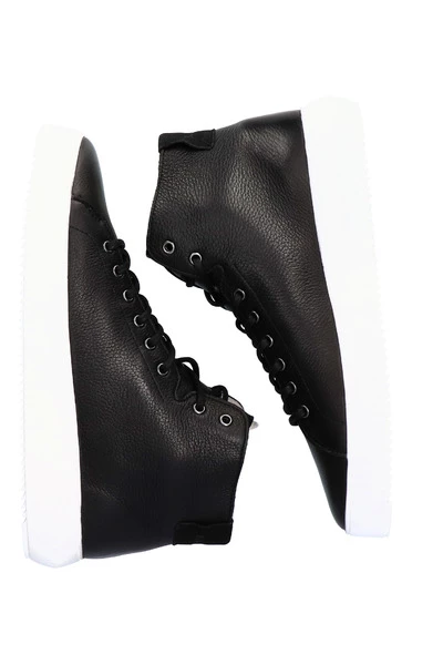 Blackstone DYLAN - YG09 - HIGH SNEAKERS - FUR Black 1 Blackstone DYLAN - YG09 - HIGH SNEAKERS - FUR Black