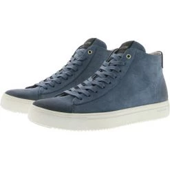 Blackstone Sneakers VG07 JEANS - MID-TOP SNEAKER Blue