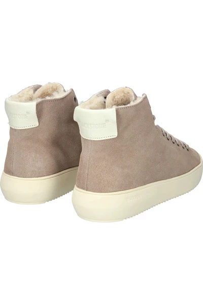 Blackstone Sneakers DYLAN - YG20 WEATHERED TEAK - HIGH SNEAKER - FUR Beige 2 Blackstone Sneakers DYLAN - YG20 WEATHERED TEAK - HIGH SNEAKER - FUR Beige - Afbeelding 2