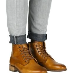 Blackstone Laarzen JM29 RUST - HIGH LACE UP Brown -Blackstone Winkel 337e54b022c8896db9059038639f6927