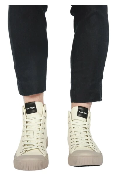 Blackstone Sneakers XG78 OFF WHITE - HIGH SNEAKER Beige 4 Blackstone Sneakers XG78 OFF WHITE - HIGH SNEAKER Beige - Afbeelding 4