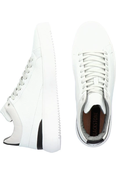 Blackstone Sneakers TREVOR - YG21 WHITE - MID-SNEAKER White 2 Blackstone Sneakers TREVOR - YG21 WHITE - MID-SNEAKER White - Afbeelding 2