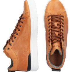 Blackstone SG29 BRANDY - MID SNEAKERS Orange
