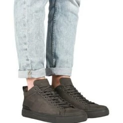 Blackstone Sneakers SG19 THUNDERSTORM - MID-TOP SNEAKER Gray