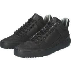 Blackstone Sneakers BRYSON - YG18 BLACK - MID SNEAKER Black -Blackstone Winkel 456f1d0a0f685cc1468daac5aee3f1ab