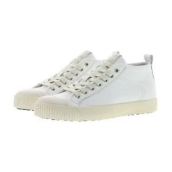 Blackstone Sneakers VL62 WHITE - MID-TOP SNEAKER White