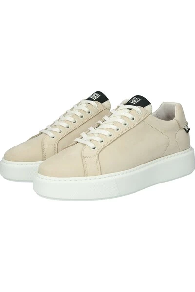 Blackstone Sneakers XL21 ALMOND MILK - LOW SNEAKER Beige 4 Blackstone Sneakers XL21 ALMOND MILK - LOW SNEAKER Beige - Afbeelding 4