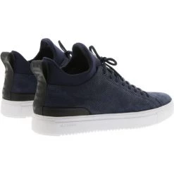 Blackstone Sneakers SG28 TOTAL ECLIPSE - MID SNEAKER Blue 8 Blackstone Sneakers SG28 TOTAL ECLIPSE - MID SNEAKER Blue -Blackstone Winkel 47b566bca647200f7c202146b0b59a34