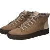 Blackstone Sneakers QL48 FOSSIL - MID SNEAKER - FUR Brown