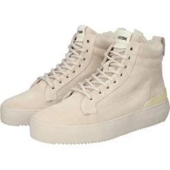 Blackstone SOLEY HIGH SNEAKERS Beige -Blackstone Winkel 482c9acac365ebb8b8f82e021c65f5ee