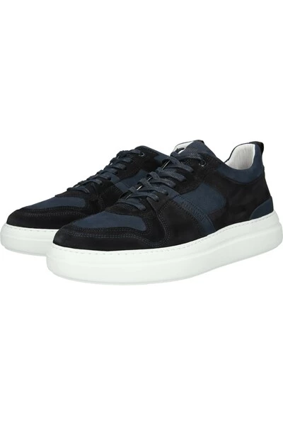Blackstone Sneakers WG70 NAVY - LOW SNEAKER Blue 2 Blackstone Sneakers WG70 NAVY - LOW SNEAKER Blue - Afbeelding 2