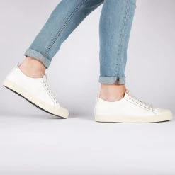 Blackstone Sneakers VG27 WHITE - LOW SNEAKER White -Blackstone Winkel 4d930b636a6b8819f1506200ddfb2d32