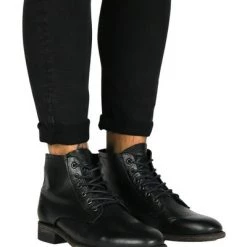 Blackstone Nette Schoenen JM29 BLACK - HIGH LACE UP Black