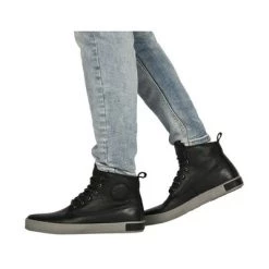 Blackstone Nette Schoenen AM02 NERO - ORIGINAL 6'' BOOTS Black