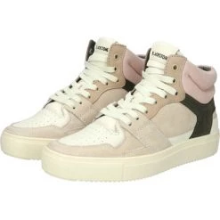 Blackstone Sneakers KEYLA - YL52 FIELDS OF RYE - HIGH SNEAKER Beige