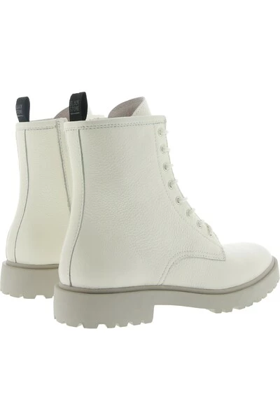 Blackstone Veterschoenen WL07 OFF WHITE - LACE UP BOOT Beige 2 Blackstone Veterschoenen WL07 OFF WHITE - LACE UP BOOT Beige - Afbeelding 2