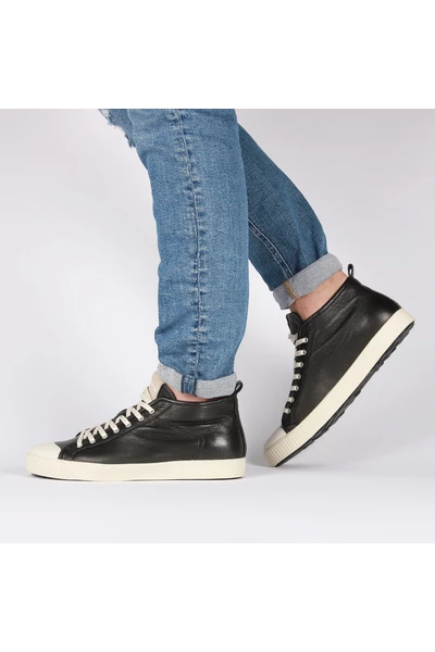 Blackstone Sneakers VG28 BLACK - MID SNEAKER Black 5 Blackstone Sneakers VG28 BLACK - MID SNEAKER Black - Afbeelding 5