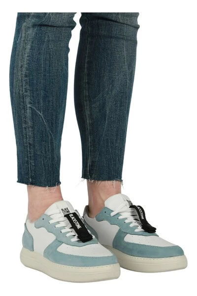 Blackstone Sneakers VL27 WHITE LIGHT BLUE - LOW SNEAKER White 5 Blackstone Sneakers VL27 WHITE LIGHT BLUE - LOW SNEAKER White - Afbeelding 5