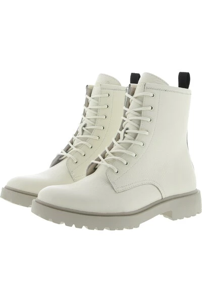 Blackstone Veterschoenen WL07 OFF WHITE - LACE UP BOOT Beige 3 Blackstone Veterschoenen WL07 OFF WHITE - LACE UP BOOT Beige - Afbeelding 3