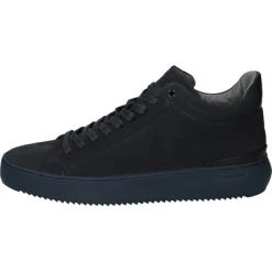 Blackstone Sneakers TREVOR - YG22 - MID-SNEAKER Blue 10 Blackstone Sneakers TREVOR - YG22 - MID-SNEAKER Blue -Blackstone Winkel 56166b6d33b35f9ebac15a3f8a622873