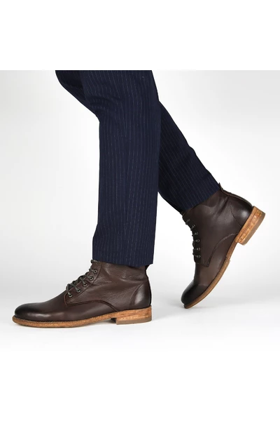 Blackstone Laarzen JM29 CHOCOLATE - HIGH LACE UP Brown 6 Blackstone Laarzen JM29 CHOCOLATE - HIGH LACE UP Brown - Afbeelding 6