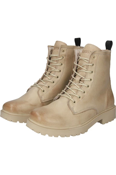 Blackstone Veterschoenen WL02 FIELDS OF RYE - LACE UP BOOTS Beige 6 Blackstone Veterschoenen WL02 FIELDS OF RYE - LACE UP BOOTS Beige - Afbeelding 6