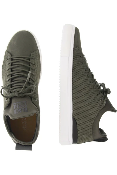 Blackstone Sneakers SG28 TARMAC - MID SNEAKER Green 3 Blackstone Sneakers SG28 TARMAC - MID SNEAKER Green - Afbeelding 3