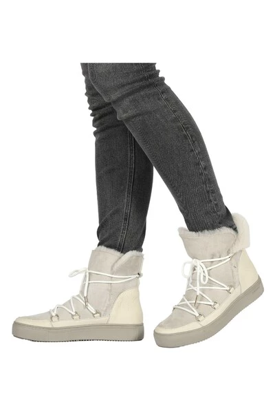 Blackstone Snowboots UL87 ALMOND MILK - HIGH-TOP - FUR Beige 6 Blackstone Snowboots UL87 ALMOND MILK - HIGH-TOP - FUR Beige - Afbeelding 6